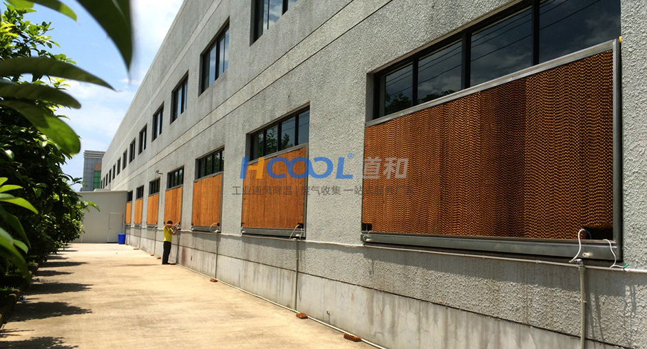 湖州合盛塑膠濕簾案例 降溫濕簾 第5張